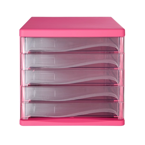 Qi Xin B2247 Настольный файл файловой шкаф Утренний файл A4 Хранение шкафа шкафа пластикового шкафа 5 -й этаж 5 -й этаж