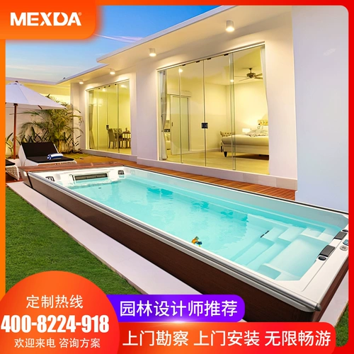 Бассейн, дорожная вилла для спортзала