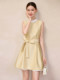 Xxning French Hepburn Style Color-Blocked Tank Dress for Women, Autumn High-End Elegant Socialite Chanel-Style Dress