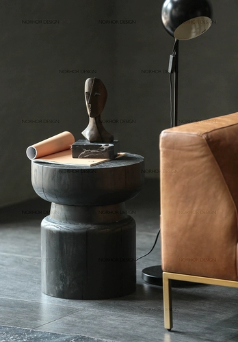 Северный твердый деревянный диван пирс края простых деревянных ставок могут переместить маленький журнальный столик, маленькая боковая комната, стойка цветов, сколько цветов