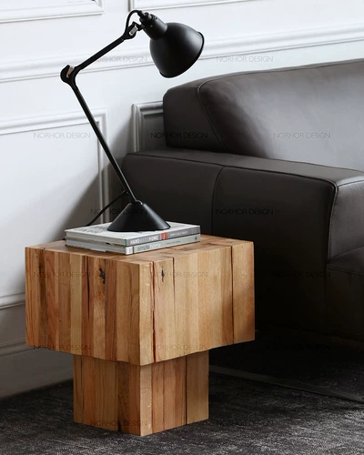 Творческий квадратный сплошной древесина