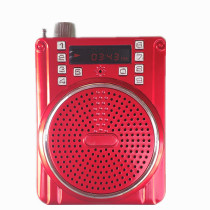 Bluetooth loudspeaker teacher with microphone horn waist hanging headset microphone speaker dancing a few