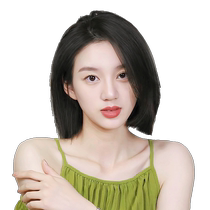 Wig for women with full real hair on top of head to increase hair volume to cover white hair fluffy high top of skull one piece light and traceless wig