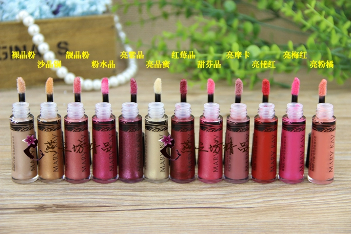 Mary Kay Jing Run Lip Gloss Powder Crystal Moisturising Moisting Lasting Bites Lip Not Decolorizing Lip Gloss Lip Gloss Lipstick Lipstick Chính hãng