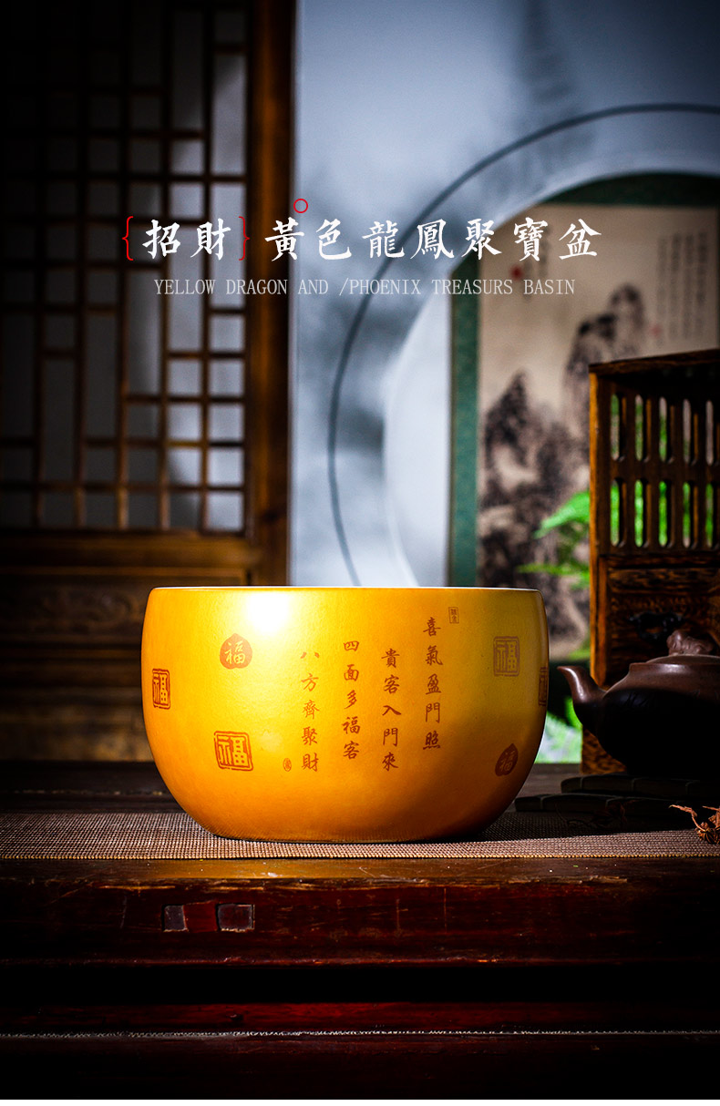 Jingdezhen ceramics cornucopia furnishing articles rich ancient frame home decorate the sitting room porch handicraft opening gifts