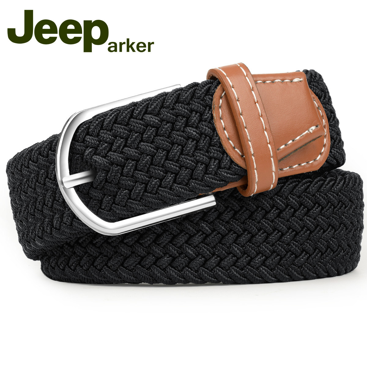 Canvas Man Belt Army Training Men's Jeans Belts New Trend Young People Elastic Tightness Woven Belt Students