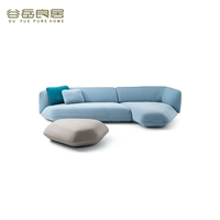 Thiết kế nội thất cao cấp nhiều người 552 Floe Insel đơn giản thời trang nghệ thuật sofa vải - Đồ nội thất thiết kế ghế sofa đơn