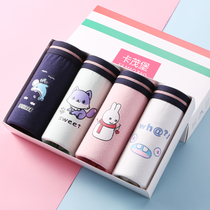 Little girl underwear 13 pure cotton 15 middle waist no trace 16 junior high school students 17 middle school children 18 years old wide side breifs