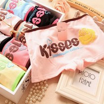 Girl underwear 10 flat corner girl student 12 early middle school student boxer female middle child cotton waist shorts 18