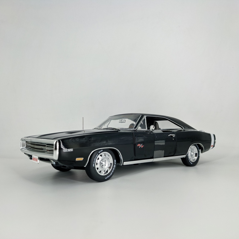[Monster House] Aw1:18 Autoworld 1970 Dodge Charger R/T Alloy Car Model