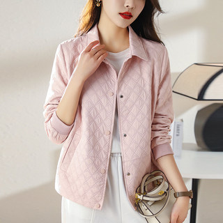 Chanel-Style Jacket for Women, Spring and Autumn 2025 New Model, Stylish Turn-Down Collar Top for Middle-Aged Women, Age-Reducing Casual Short Jacket