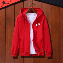 Boys Spring Cover 2022 new hat zipper in childhood Winter Yang Pure Cotton Casual Top Kids