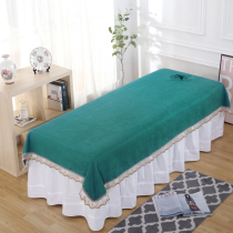 Xuephany lace beauty bed sheets beauty salon special physiotherapy massage sheets custom-made with holes