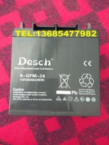 DESCH Deschi Battery 12V24AH Colloid NP24-12 Fire Solar Street Lamp Room UPS