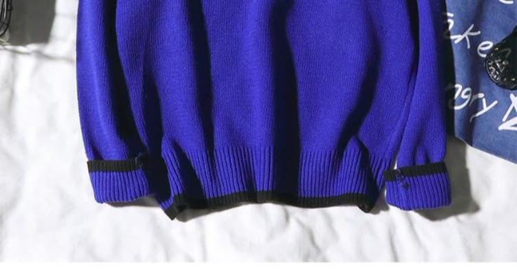 Mẫu áo thu đông 2018 nam cổ tròn cơ sở áo len ấm áp áo len áo len học sinh bf thanh niên hoodie nam