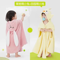 [Милый кролик на траве + милая курица на сельской местности] подходит для 2-7 лет