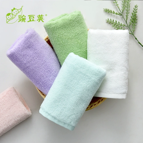 Детское хлопковое мягкое банное полотенце для новорожденных для умывания, хорошо впитывает воду