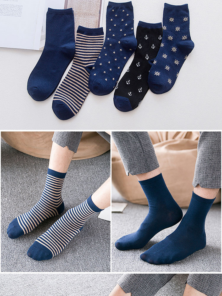 Vớ nam Vớ cotton Bốn mùa Vớ mùa thu Khử mùi mồ hôi Cotton vớ cao eo bóng rổ vớ tất gấu nữ