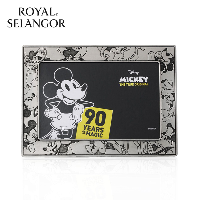 Royal Selangor Disney Mickey Mouse 6inch Photo Frame Desktop Tin Ornament