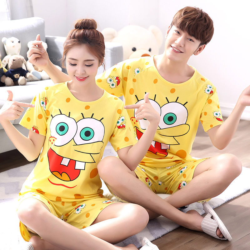 Pyjama mixte      en Coton à manche courte - Ref 3005626 Image 1