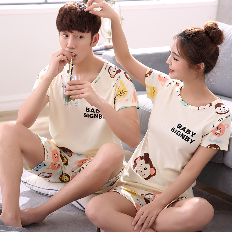 Pyjama mixte      en Coton à manche courte - Ref 3005626 Image 4