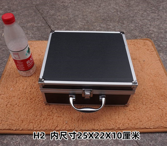 Multifunctional portable car house large tool box sponge toy instrument thickened aluminium alloy ກ່ອງເກັບຮັກສາຂະຫນາດນ້ອຍ