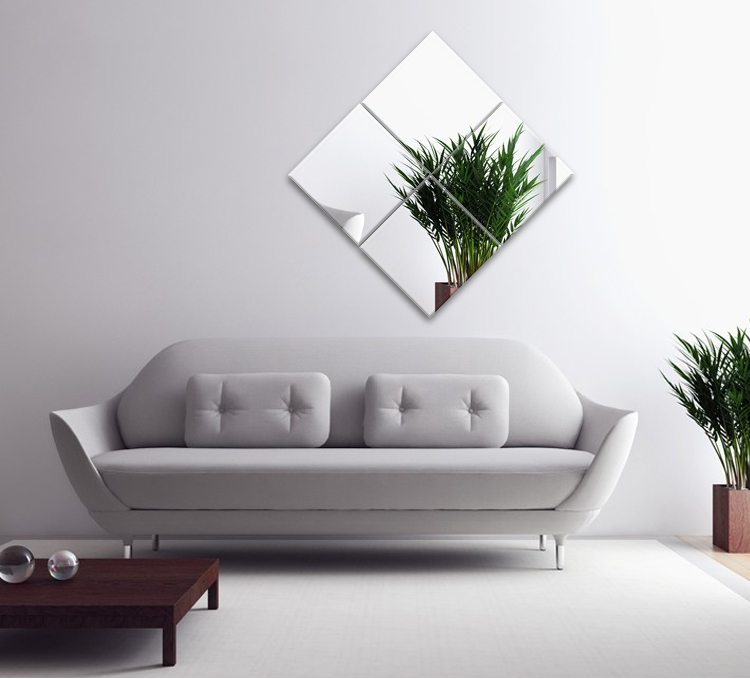 Gương dài không khung kết hợp gương dài treo tường dán quần áo cửa hàng tủ quần áo khâu gương ký túc xá phù hợp gương - Gương gương soi