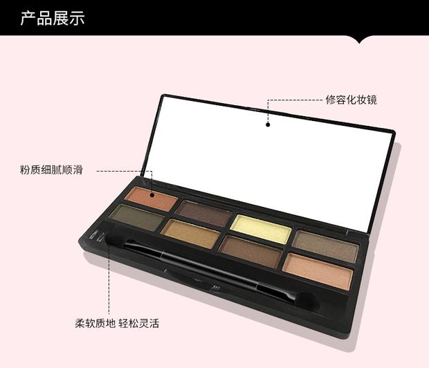 Bộ mỹ phẩm Trang điểm Newbie Hoàn thành Sinh viên Người mới bắt đầu Mascara Bút kẻ mắt Không thấm nước Trang điểm đẹp phấn phủ kiềm dầu