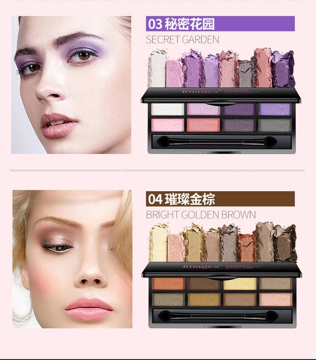 Bộ mỹ phẩm Trang điểm Newbie Hoàn thành Sinh viên Người mới bắt đầu Mascara Bút kẻ mắt Không thấm nước Trang điểm đẹp phấn phủ kiềm dầu