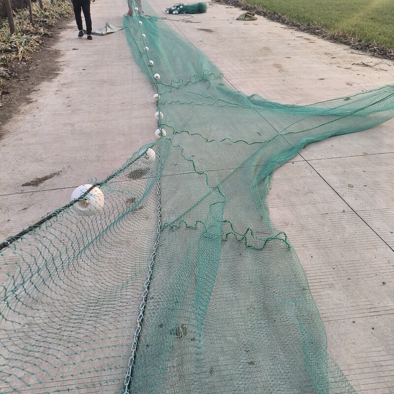 Fishing Net with Pockets for Fish Ponds, Trawl Net for Catching Fish, Small Household Trawl Net for Cleaning Ponds, Lifting Net, Net Cage Partition to Block Fish