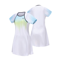 2024 new yonex Yonex badminton uniform womens dress suit fake two-piece quick-drying competition uniform yy