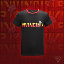 Pu Rui PR round neck quick-drying badminton clothes mens and womens childrens sports clothes Tide brand T-shirt couple outfit