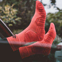 Left and right power Owen 5 professional basketball elite thickened towel bottom high-top summer boys tide socks Hip-hop street