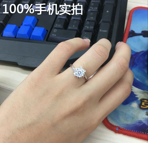 Bague Femme LOVE en Argenterie - Ref 3088639 Image 14