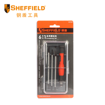 Steel shield S037004 6-in-1 multi-purpose screwdriver set One-word cross pattern screwdriver screwdriver set