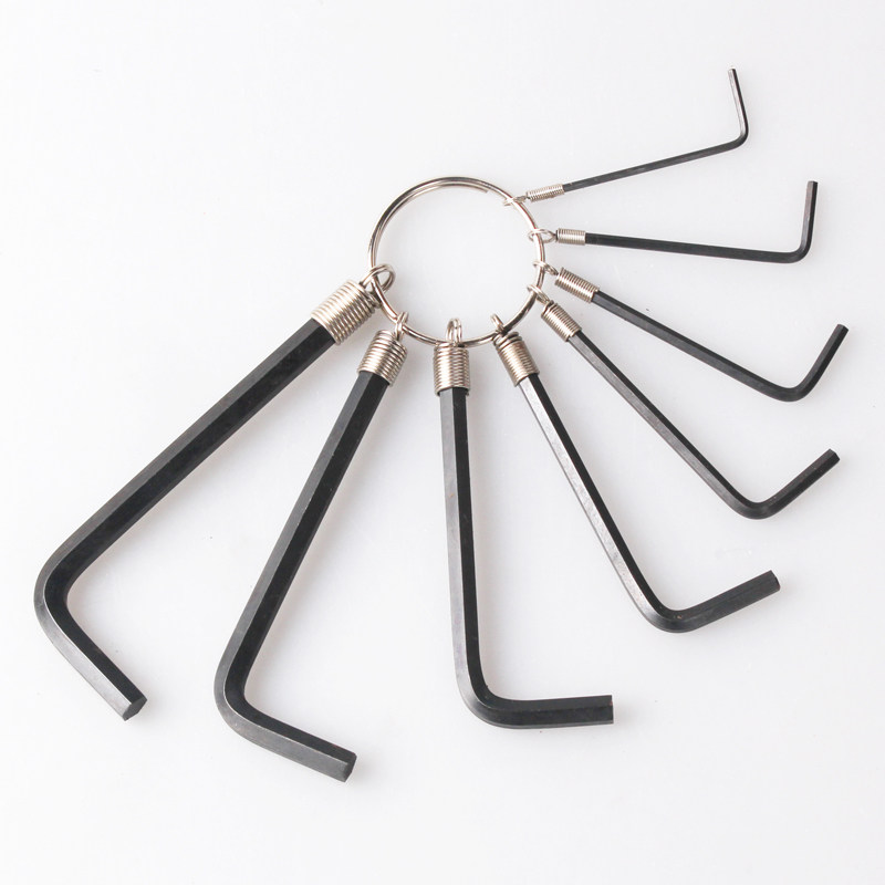 Steel Shield S050018-S050019 Inner Hexagon Wrench Suit Keychain Inner Hexagon Hexagon Wrench