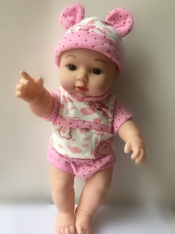 Mô phỏng búp bê tái sinh quần áo bé mặc quần áo vải mẫu giáo đào tạo quần áo len phụ kiện chơi đồ chơi nhà búp bê baby