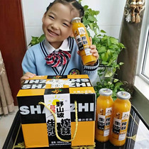 16 bottles of sea buckthorn juice Wild hillside Lvliang Shanxi specialty wild raw juice drink full box 12 bottles