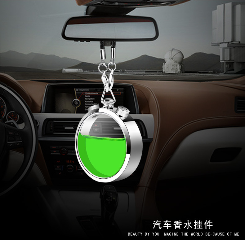 Lanxuan xe mặt dây trang sức xe hơi nước hoa mặt dây chuyền xe gương chiếu hậu mặt dây chuyền xe treo đồ trang trí - Ô tô nội thất Accesseries lot ghe oto