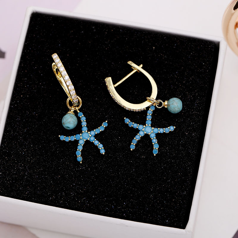 Starfish & Earringsrecommend    Same   925 silver needle   dinosaur   snake   crocodile   honeybee   eye   Earrings   Ear Studs   Ear clip