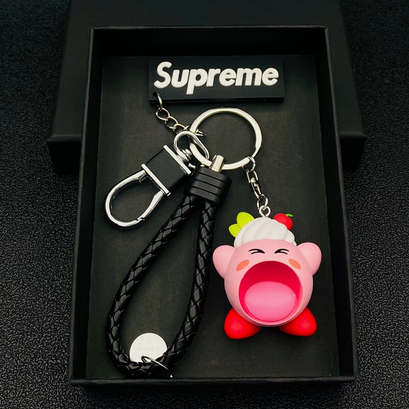 Cute Kirby Plush Keychain Couple Best Friend Bag Pendant Car Cartoon Girly Gift Ornament Cute Kirby Plush Keychain Couple Best Friend Bag Pendant Car Cartoon Girly Gift Ornament