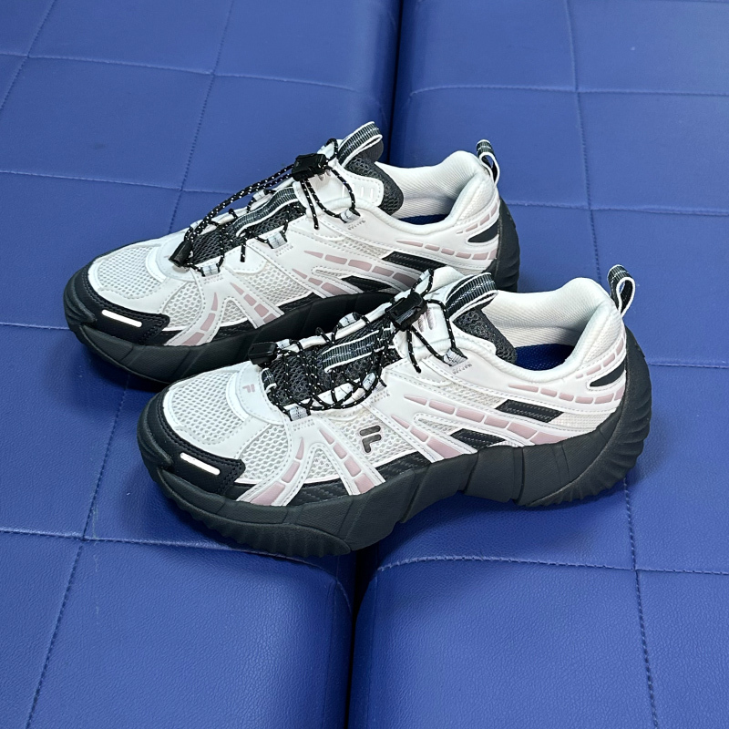 Fila Women's Shoes Spine Shoes 2026 Summer New Trendy Breathable Thick-Soled Sneakers T12W/M521513