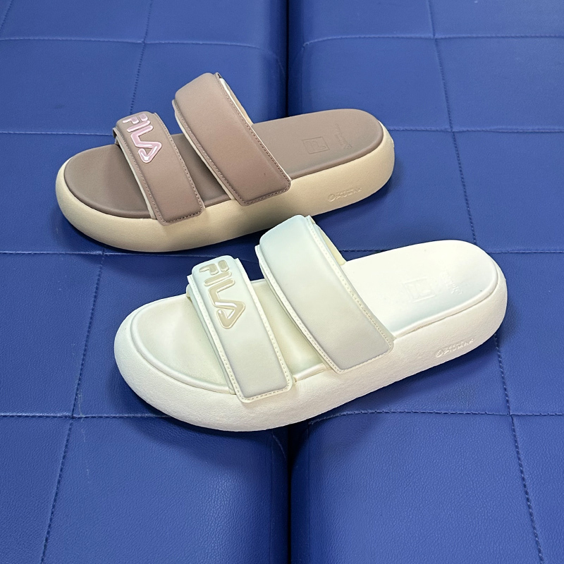 Fila Women's Shoes Slippers 2026 Summer New Donut Beach Sandals for Outdoor Wear Thick Sole F12W221503 Fila Women's Shoes Slippers 2026 Summer New Donut Beach Sandals for Outdoor Wear Thick Sole F12W221503
