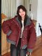Gray Hooded Short Down Jacket Women's Winter Jacket Thickened 2025 Korean Style Super Beautiful and Unique Small Bread Jacket