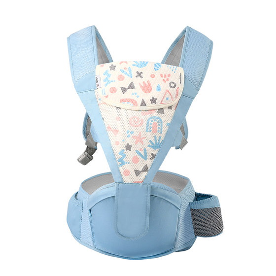 Baby waist stool sling, multi-functional, four-season front hug, simple carry strap for going out, lightweight baby holding tool, breathable summer