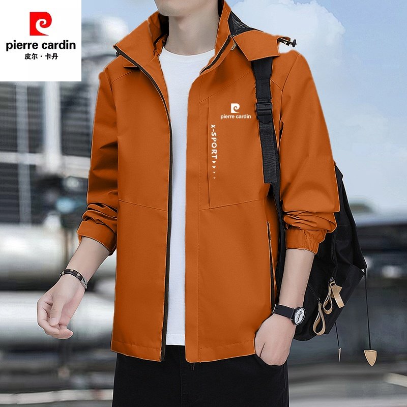 Pierre Cardin 2026 Spring Outdoor Jacket for Men, High-End Brand Spring Jacket for Middle-Aged and Elderly Fathers Pierre Cardin 2026 Spring Outdoor Jacket for Men, High-End Brand Spring Jacket for Middle-Aged and Elderly Fathers