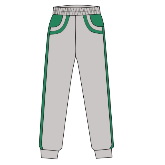 Capri Pants - Green