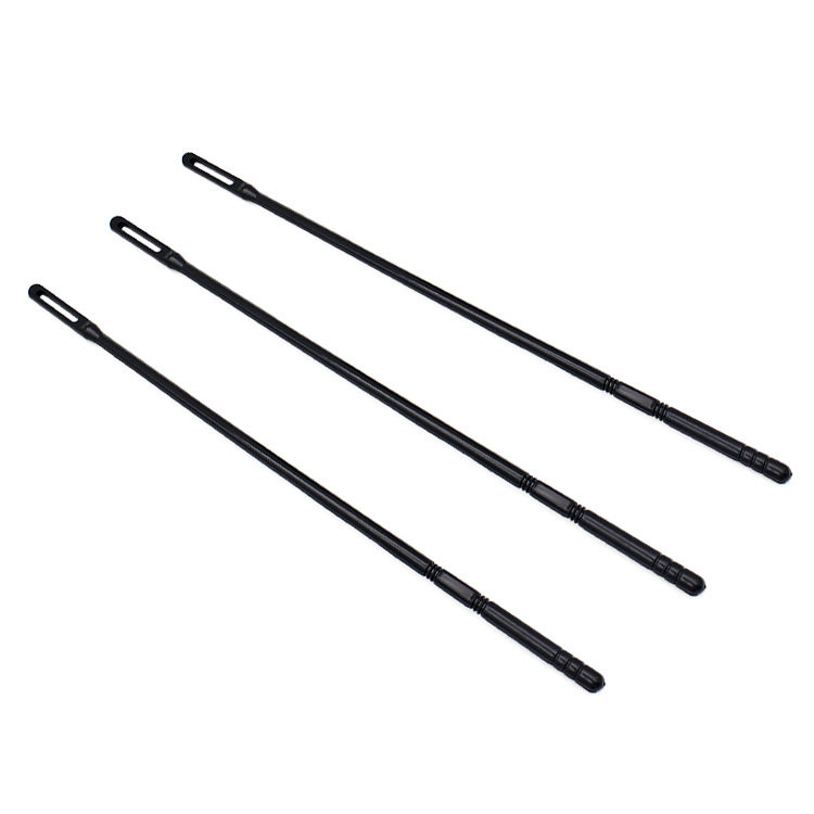 Factory professional flute through strip black pipe flute cleaning stick wind instrument accessories flute cleaning set