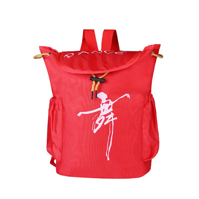 Girl Red Roll Children BalleLatin Dance Ballet Shoulder Ballet Ballet Prop Supplies Dance Pack