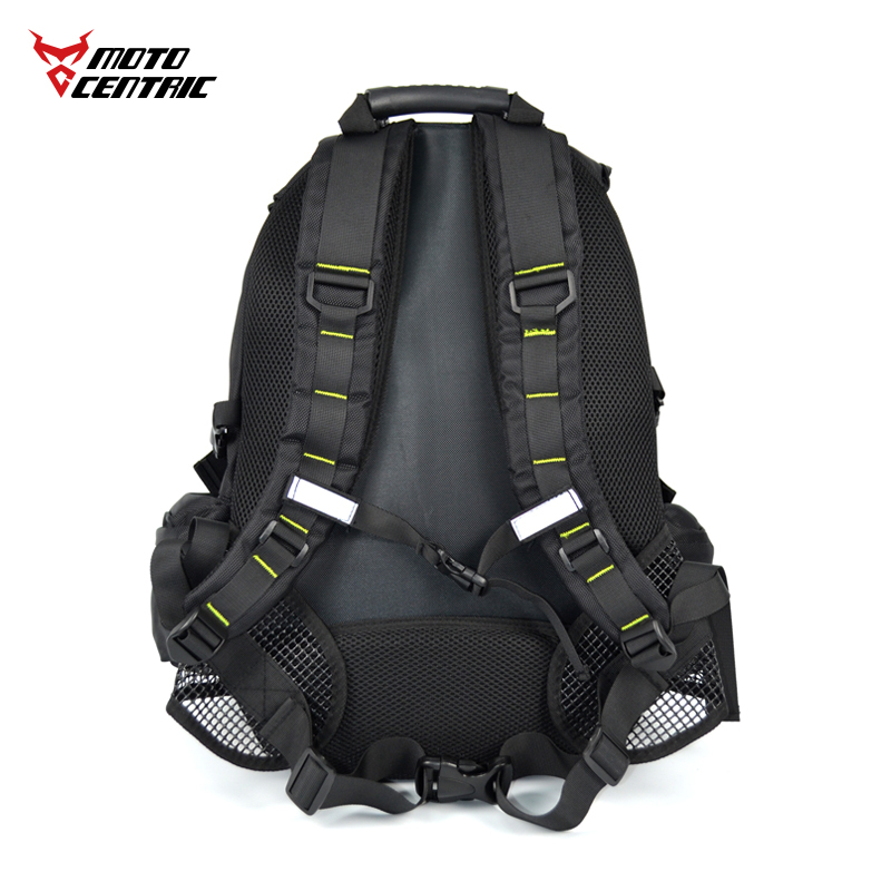 Xe máy đội mũ bảo hiểm ba lô đeo vai ba lô xe máy - Xe máy Rider thiết bị bó đầu gối